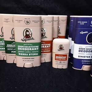 16 New Squatching Deodorant Sticks- And 2 Minis,9 Are Star Wars Sinister Sticks
